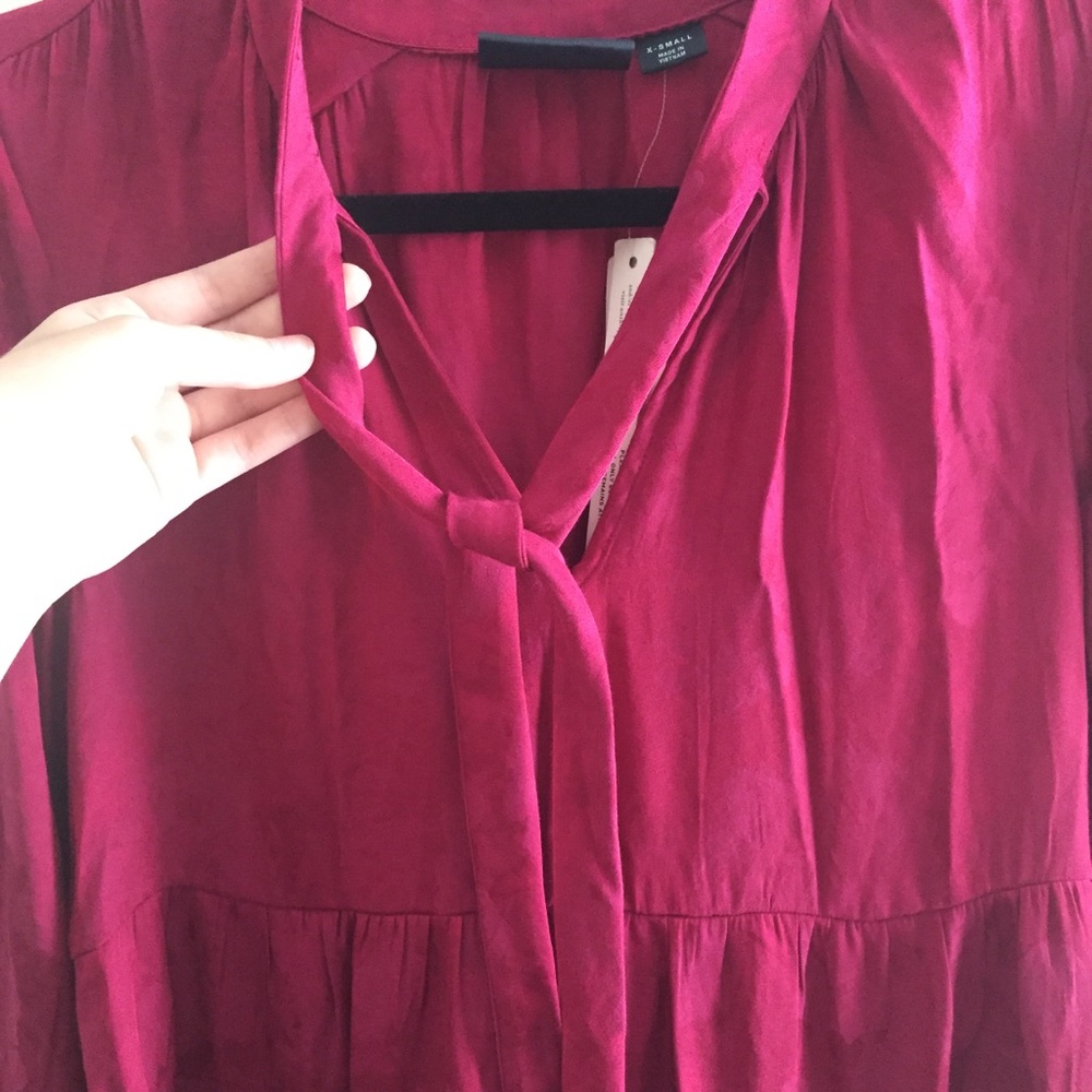 NWT Maeve by Anthropologie Pink Tiered Maxi Dress - Picture 11 of 17